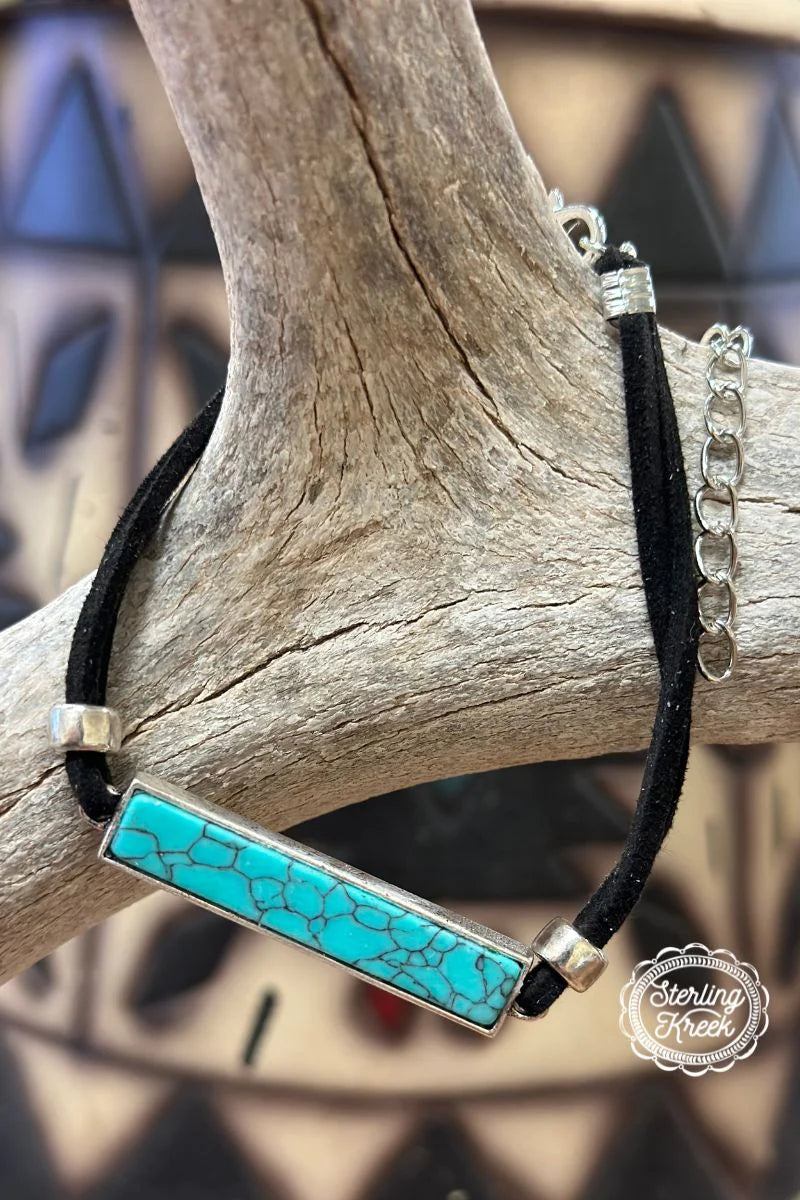 Turquoise Bar Bracelet