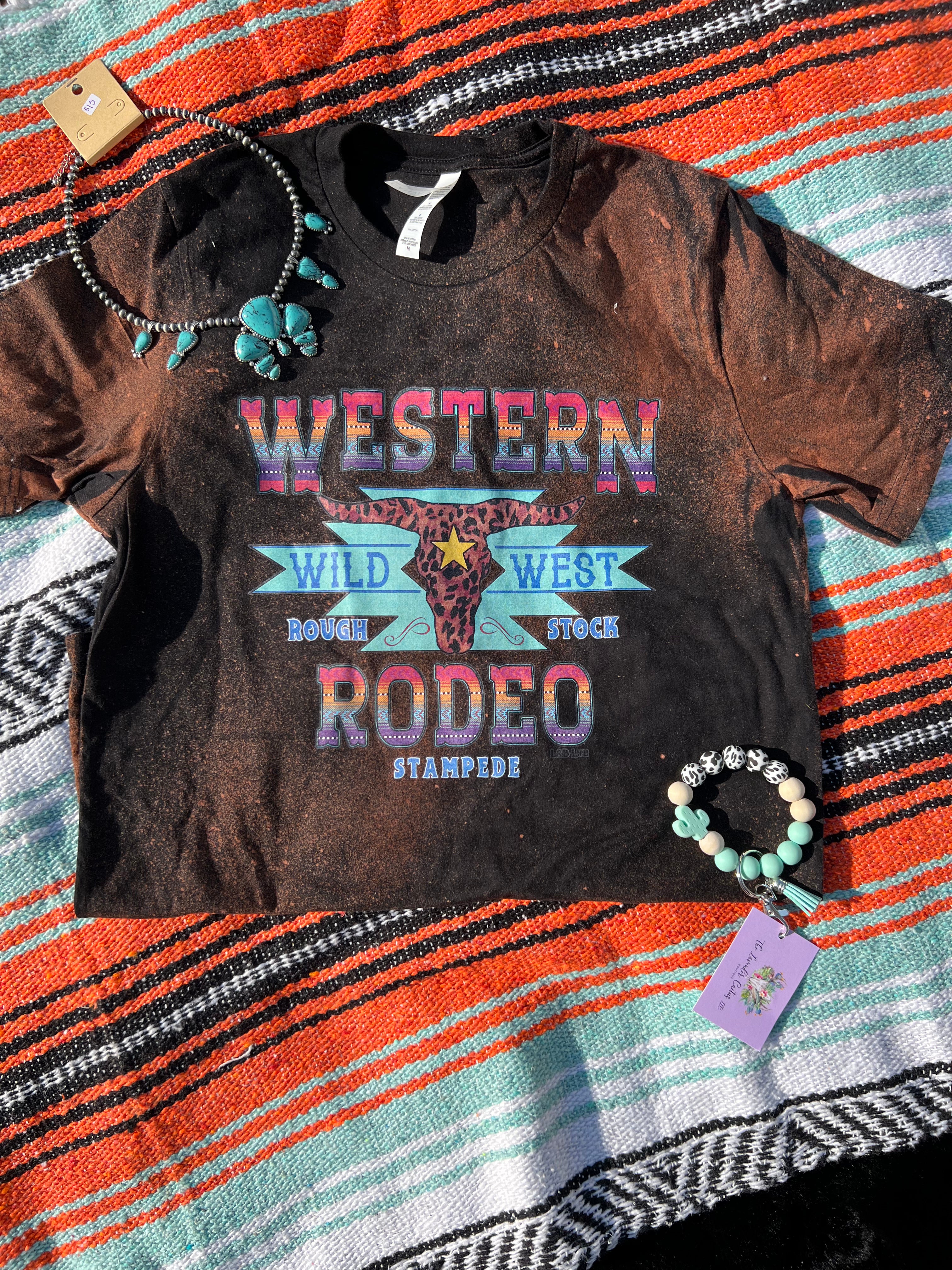 Bleached Wild West Tee